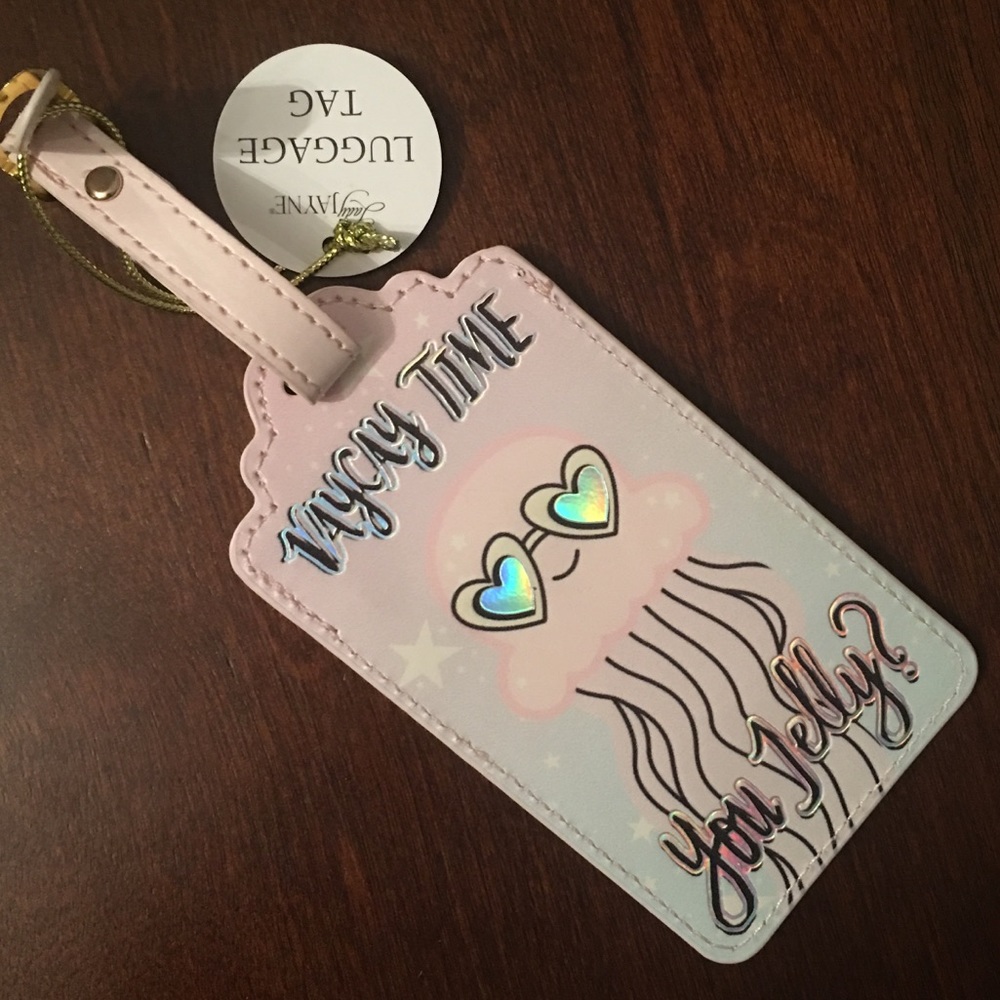 Brand New Jelly Fish Luggage Tag